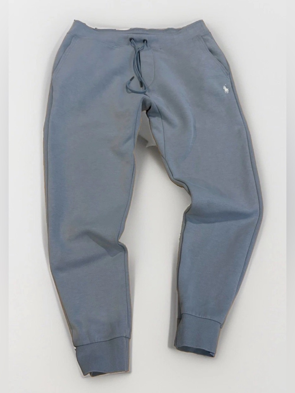 Polo Ralph Lauren Joggers Sweatpants Men's Medium Slate Blue Athleisure Comfy